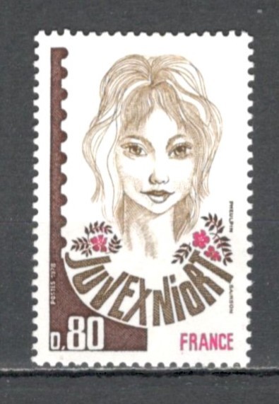 Franta.1978 Expozitia filatelica ptr. tineret JUVEXNIORT SF.866