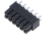 Conector PCB-PCB soclu miniMATE mamă 12 PIN 2,54mm THT SAMTEC
