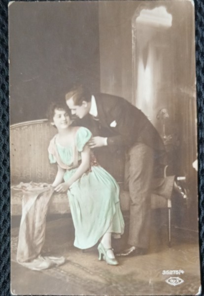 Carte Postala, Doi indragostiti, 1925