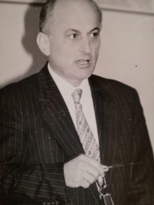 Mihai Ionescu, Asoc. Naț. a Exportatorilor și Import. din Ro, anii 90, 12 /15 cm foto