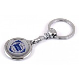 Breloc Premium metal inoxidabil compatibil Lancia multicolor