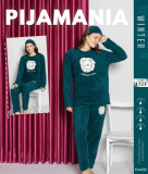 Pijama dama cocolino turcuaz - MMarimea