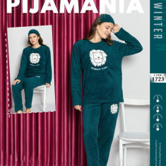 Pijama dama cocolino turcuaz - MMarimea