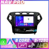 Navigatie Ford Mondeo 2007 2010 EDOTEC-LITE Android Ecran 720P Octa Core 8 128 Carplay CarStore Technology