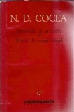 Pamflete si articole Vinul de viata lunga N. D. Cocea Editura Literatura Biblioteca pentru Toti 1960 Editie 1960