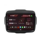 Cumpara ieftin Navigatie Jeep Renegade (2014-2018), Android 13, B-Octacore 6GB RAM + 128GB ROM, 9 Inch - AD-BGB9006+AD-BGRKIT286