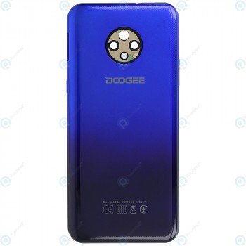 Capac baterie Doogee X95 albastru foto