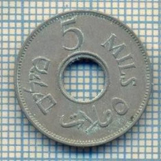 12195 MONEDA -PALESTINA - 5 MILS -ANUL 1939 -STAREA CARE SE VEDE