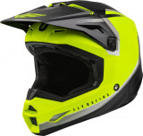 Casca Unisex Moto Fly Enduro Kinetic Vision ECE Negru / Galben Marimea M FLY E73-8651M