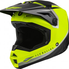 Casca Unisex Moto Fly Enduro Kinetic Vision ECE Negru / Galben Marimea XL FLY E73-8651X