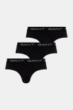 Gant slip 3-pack culoarea negru, 900023001