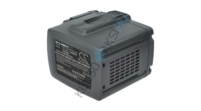 Baterie de schimb pentru mașina de tuns iarba VHBW pentru Husqvarna 967 07 19-01, 967 09 18-01 - 5000 mAh 36 V Li-Ion, gri &icirc;nchis