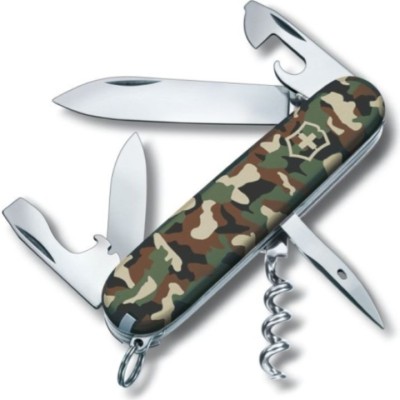 Briceag Multifunctional Victorinox Spartan, Camo, 9.10cm foto