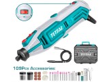 Polizor drept cu ax flexibil - 130 W + 109 piese