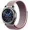 Curea ceas Smartwatch Samsung Galaxy Watch 4, Watch 4 Classic, Gear S2, iUni 20 mm Soft Nylon Sport, Soft Pink