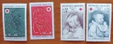 FRANTA-&#039;&#039;ARTA-PICTURI-RED- CROS-2SET -de 2VAL,-MNH- NESTAMPIL.-LUX, Nestampilat