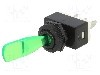 Intrerupator basculant, 2 pozitii, mod comutare OFF-ON, SPST, {{Producator}} - foto