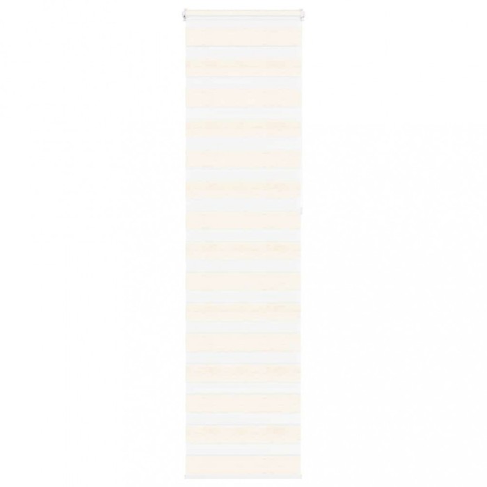 Jaluzea tip zebra 55x230 cm lățime țesătură 50,9 cm poliester