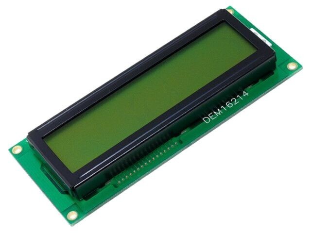 Afișaj LCD alfanumeric 16x2, LED
