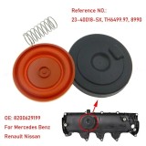 Kit Reparatie Capac Supape PCV Cu Membrana Pentru Motor K9K Renault Kangoo Dokker Lodgy Megane DACIA 1.5 DCI cod capac 8200629199