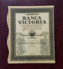 Actiune nominativa banca Victoria din Arad 1936 , titlu , actiuni
