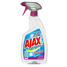 Detergent Geamuri Ajax Optimal 7 Cristal, 500 ml, Solutie Geamuri cu Pulverizator, Solutie Curatat Ferestre cu Pulverizator, Solutie Geamuri Ajax Supe