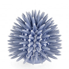 Decoratiune Abyss Sea Urchin, Bizzotto, Ø 20 x 18.5 cm, portelan, albastru deschis