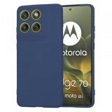 Husa pentru Motorola Edge 70, Techsuit, SoftFlex, Bleumarin