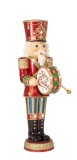 Figurina Craciun Soldat polirasina multicolora 20 leduri 44,4x57,1x152,4h
