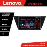 Navigatie Volkswagen Touran 2016- Lenovo Kit-3144 8 core QLED 2K 8+256 360 Android Waze USB Navigatie Internet Youtube Radio CarStore Technology