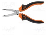 Cleşti curbaţi semirotunzi universali alungiţi 180mm NEO TOOLS
