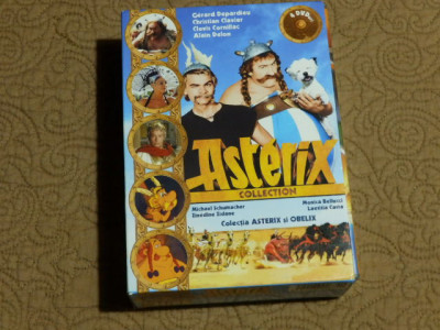 DVD film istoric comedie ASTERIX si OBELIX 4 DVD-uri/colectie foto