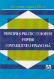 Principii si politici europene privind contabilitatea financiara