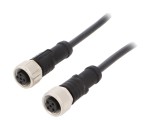 Cablu Senzori Automatizări PIN 5 M12-M12 1m Mufă-Mufă