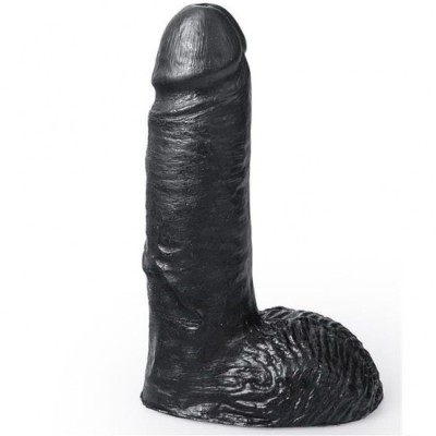HUNG SYSTEM - REALISTIC DILDO BLACK COLOR CESAR 19 CM foto