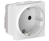 Priza schuko 2M 16A Flexo Himel alb