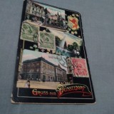CARTE POSTAL CIRCULATA IN ROMANIA 1923