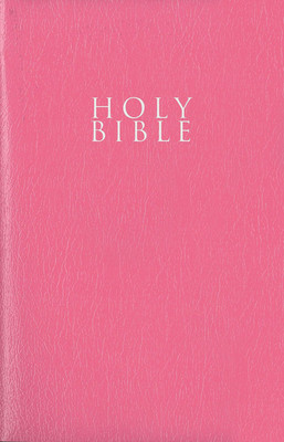 Niv, Gift and Award Bible, Leather-Look, Pink, Red Letter Edition, Comfort Print foto