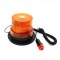 Girofar stroboscopic auto cu prindere magnetica si fixa, conectare 12V-24V