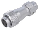 Mufă WF16 mamă PIN 3 IP67 15A 500V lipire pe cablu 5-6,5mm