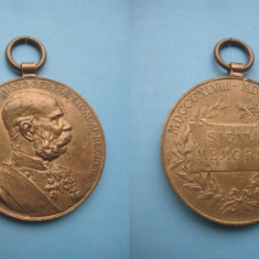 4667-I-Medalie Franz Joseph Signum Memoriae al 50-lea jubileu Austro-Ungaria.