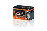 Kit Reparatie Anvelope Osram Tyreseal: Compresor + Spray Pana, Sigilare Rapida 6mm, 450ml, Furtun 50cm, Cablu 3.5m, Presiune 6.5 Bari