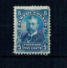 Newfoundland 1899 - Regele George V, 5c, nestampilat foto