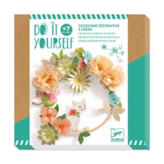 Joc creativ DIY Coronita cu flori Dalia Djeco