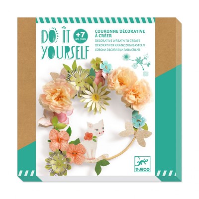 Joc creativ DIY Coronita cu flori Dalia Djeco foto