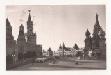 FA59-Carte Postala- RUSIA - Moscova, piata rosie, circulata 1960