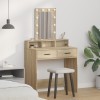 VidaXL Masă de Machiaj cu sertar Maro 79 x 41 x 140 cm Lemn compozit 865165