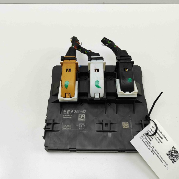 Modul de confort VW PASSAT Variant B7 365 2012 OEM: 3AA937087H,5WK50415 30660057
