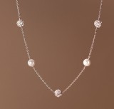 Lantisor Din Argint 2 Moduri de Purtat- ARG390J, Argintboutique