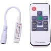 Mini Controler RF Wireless 10 Taste RGB 4 Fire Banda LED 5-24V, Telecomanda Inclusa